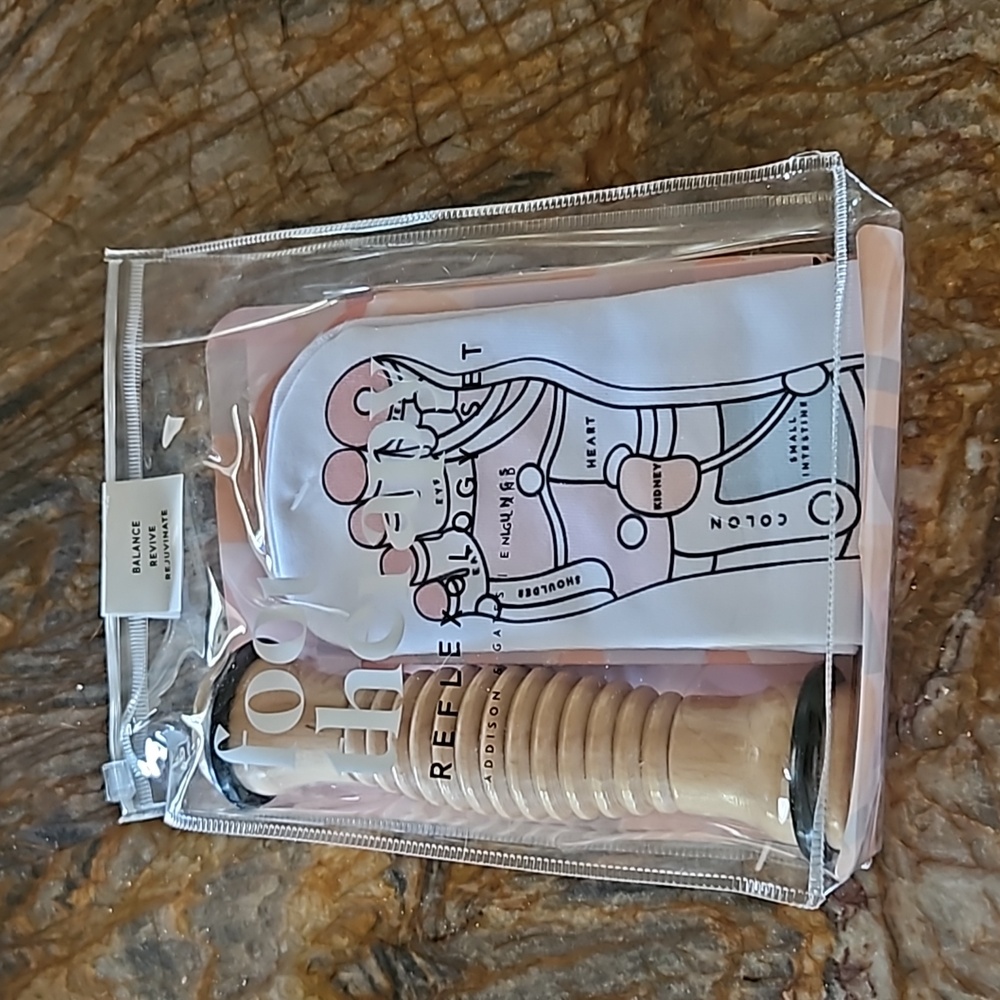 A & G Foot Theraoy Reflexology Set NEW